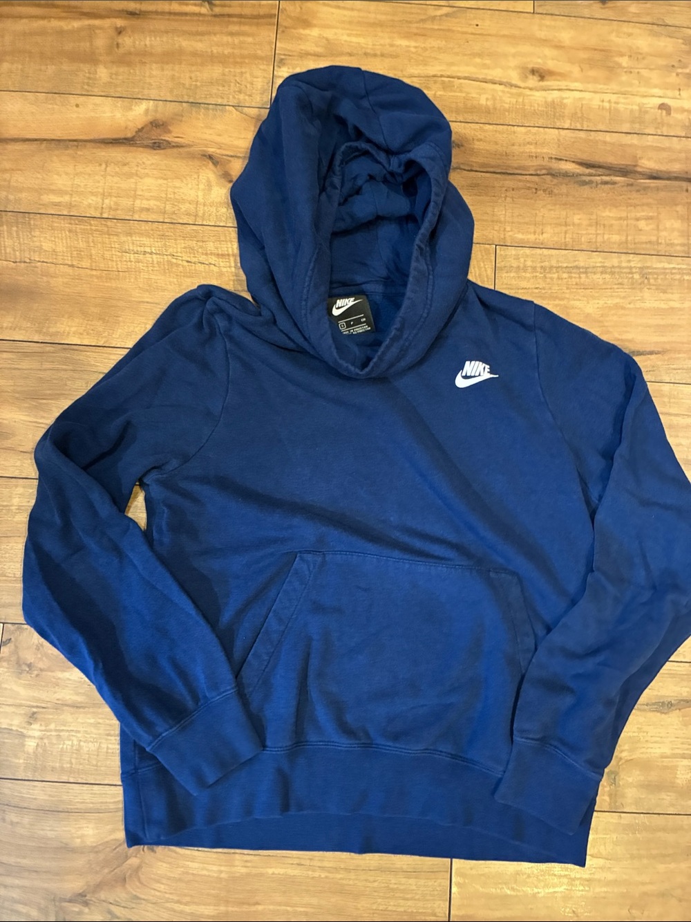 Nike Blue Crewneck Hoodie Sweatshirt